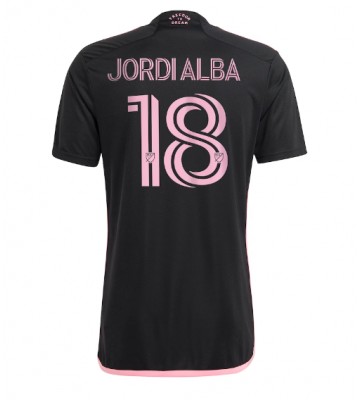Inter Miami Jordi Alba #18 Koszulka Wyjazdowych 2023-24 Krótki Rękaw